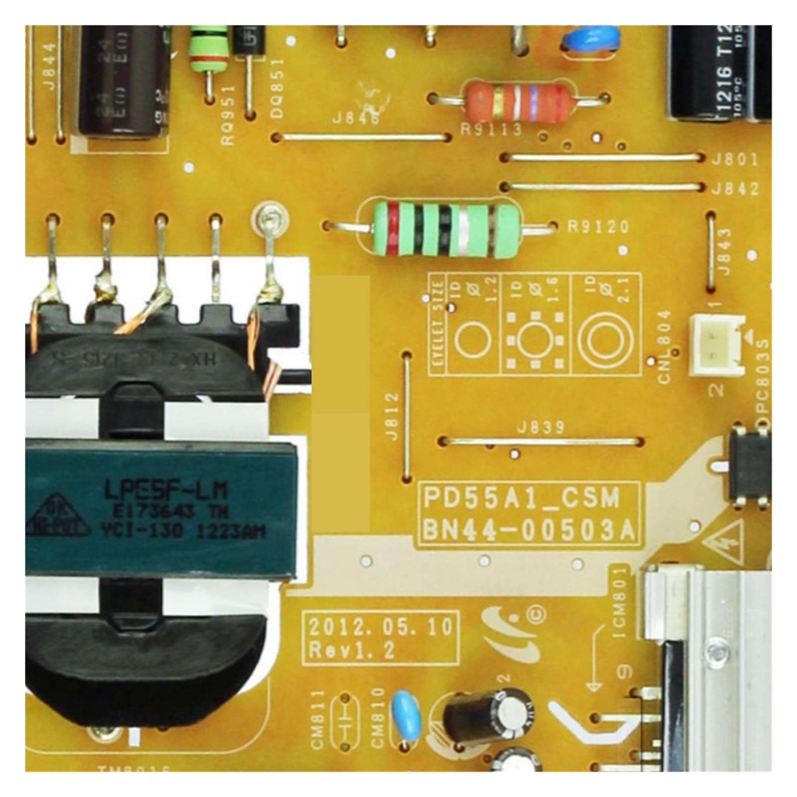 UE50ES5500 UA55ES6100J UE50ES5505K UN55ES6100FXZA UN55ES6150FXZA UE50ES5500P listwa zasilająca TV, kompatybilna z Samsung, PD55A1C_CSM BN44-00503A, płyta zasilająca TV