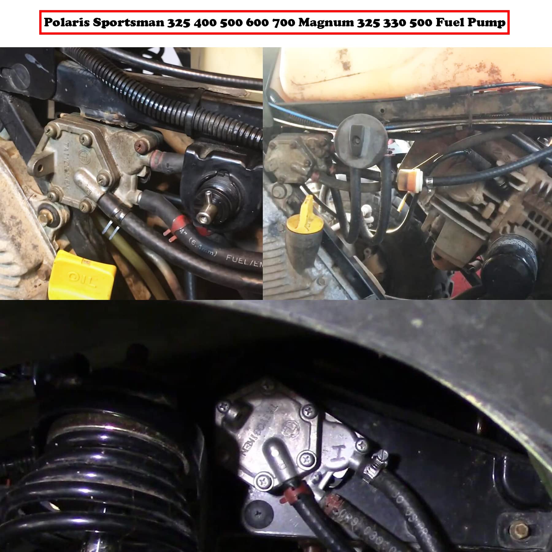 QAZAKY Interrupteur De Valve De Robinet De Carburant Compatible