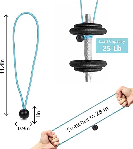 Miniatura 7 de Paquete de lona resistente de 12 x 16 pies + 15 cuerdas elásticas