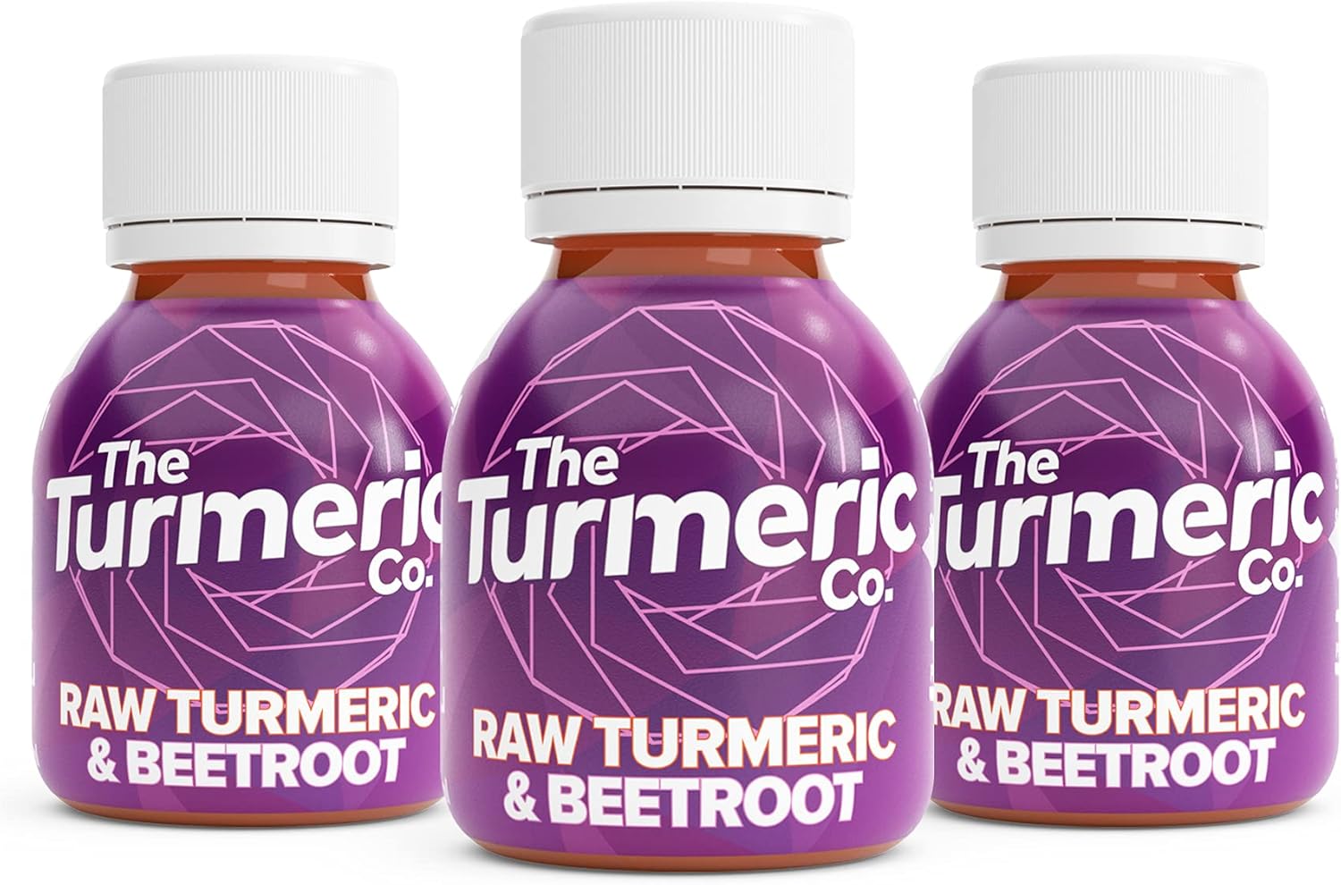 The Turmeric Co, Liquid Turmeric & Beetroot Drink Shots, High Strength