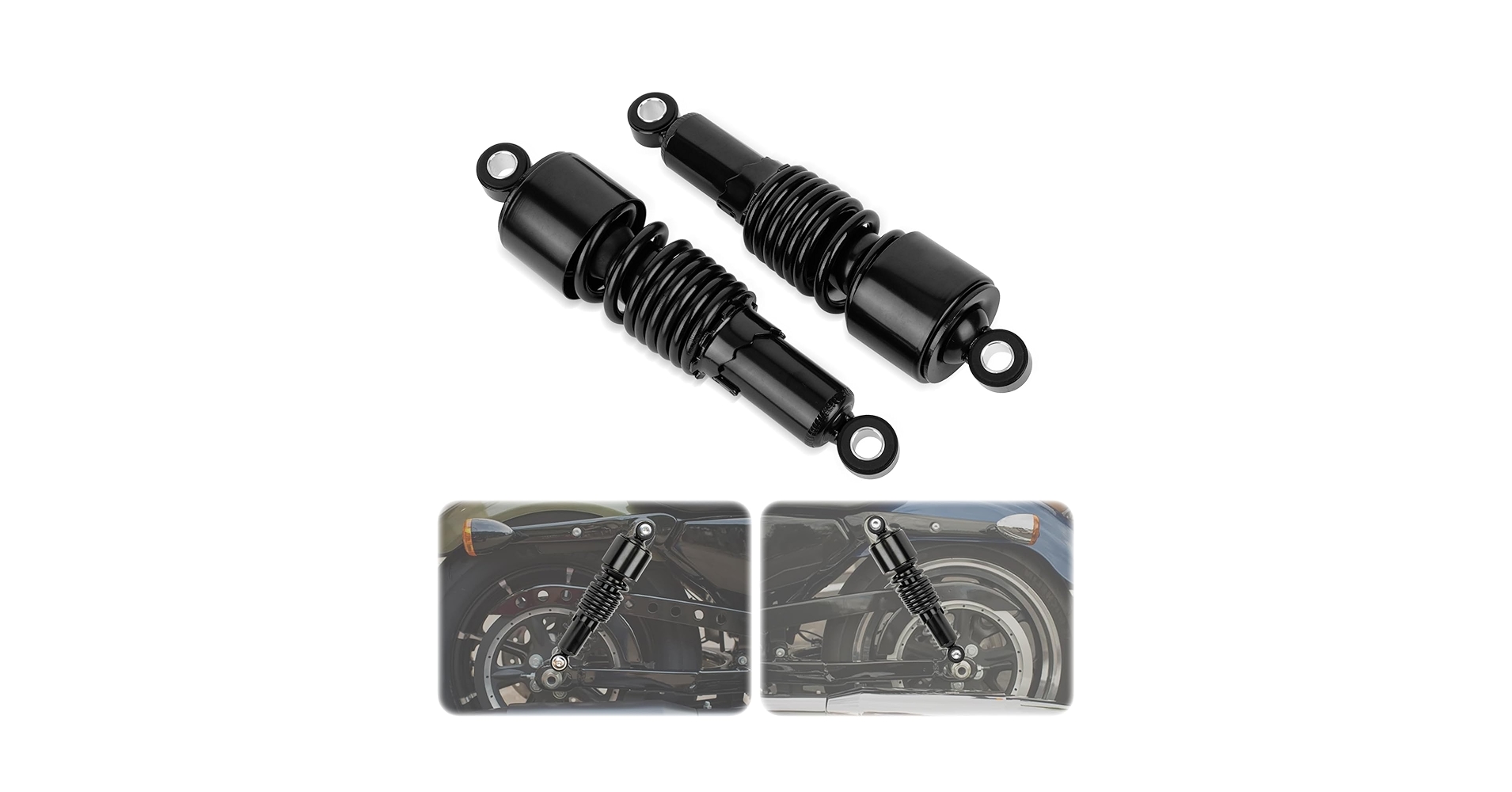 ハーレー　スポーツスター883 Maxsport ショックアブソーバー Amazon | HDBUBALUS 汎用 267mm リア ショック アブソーバー