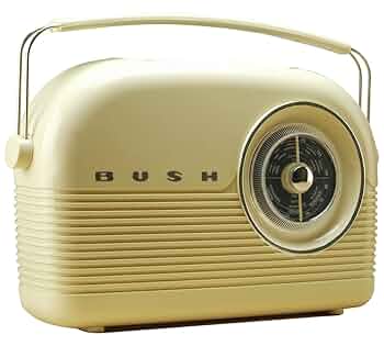 ラジオ・コンポ BUSH RADIO Bush Boombox Stereo CD Player FM Radio Bluetooth Speaker