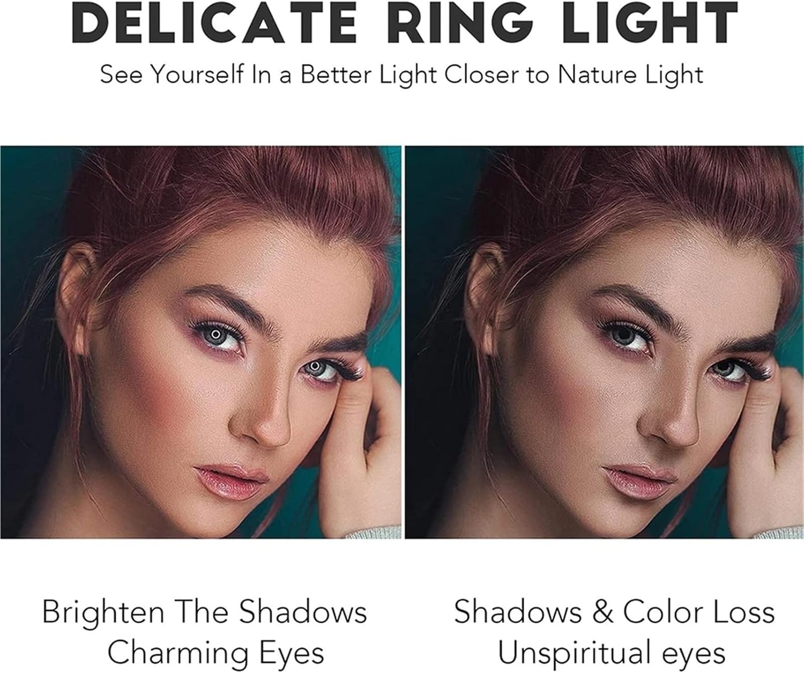 Lampa pierścieniowa do napełniania wideo na żywo 26 cm oświetlenie fotograficzne światło pierścieniowe do telefonu stojak zdjęcia LED selfie Bluetooth
