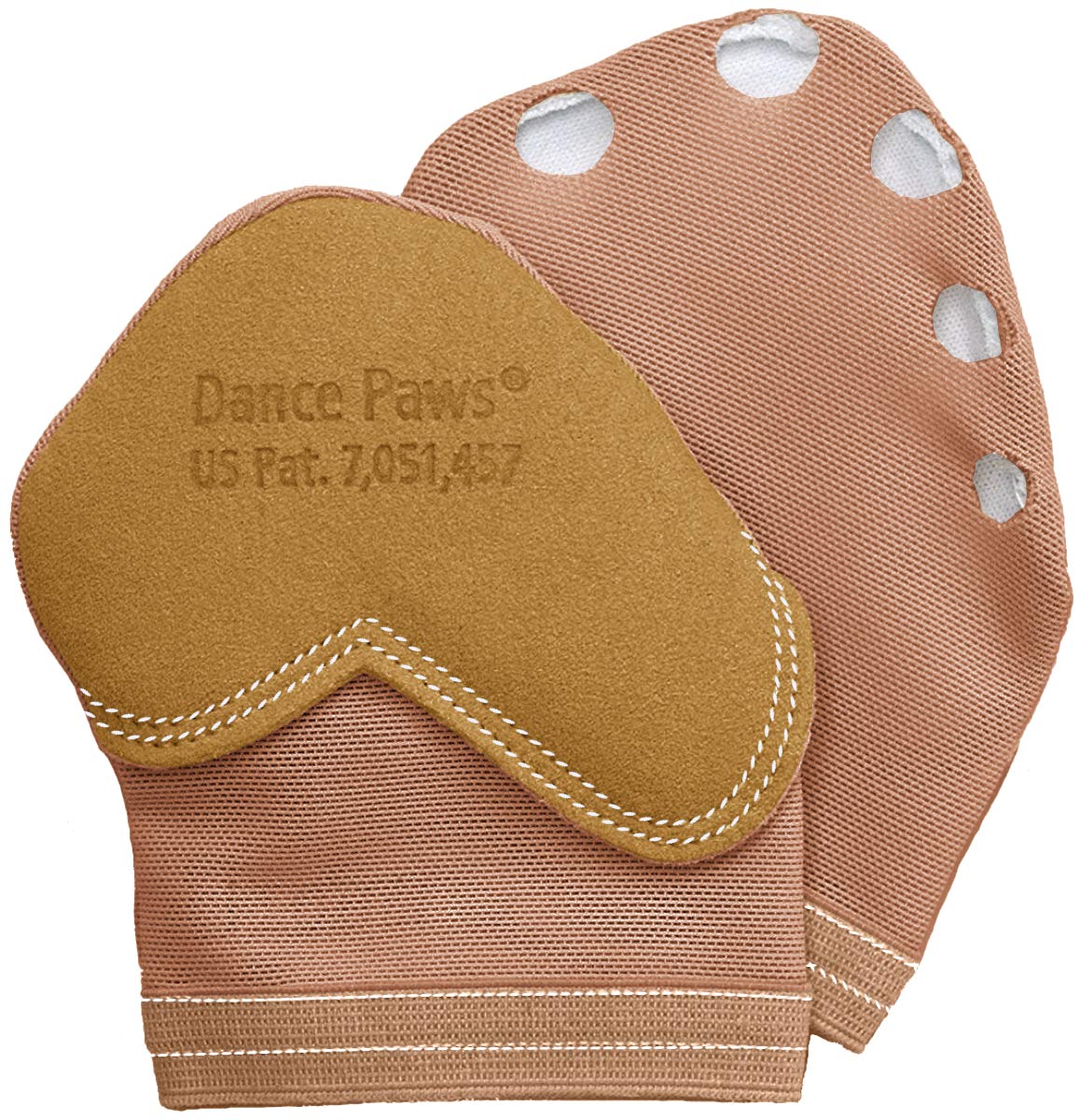Dance Paws (XX-Large, Dark Nude