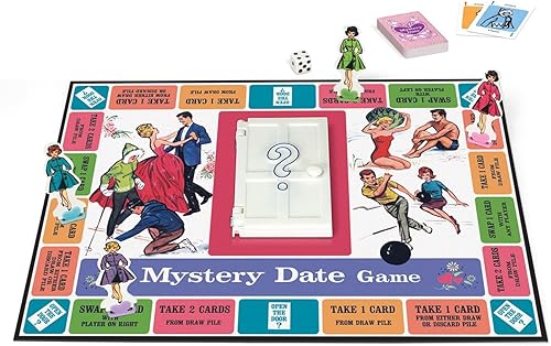Miniatura 2 de WS Game Company Mystery Date Nostalgia Edition Juego de mesa en lata coleccionable