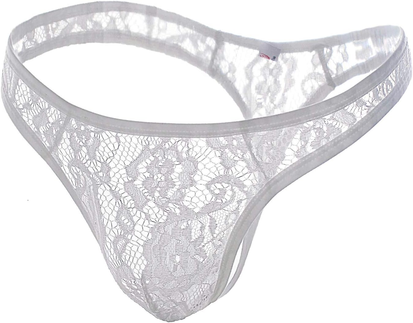 Men's Lace Thong Transparent Gstring Sexy Printing 1 Pack - Image 5