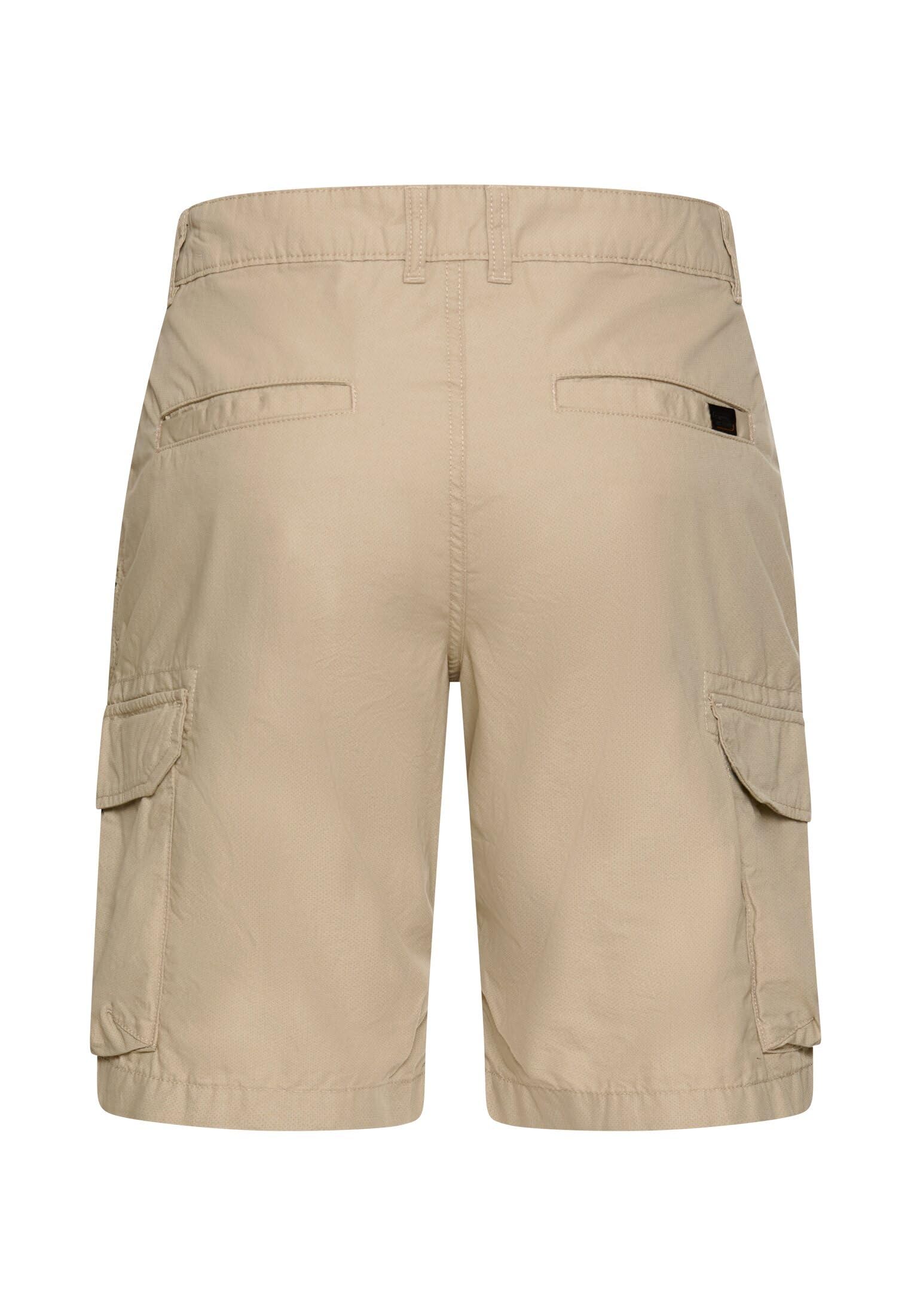camel active Herren Cargoshorts aus Reiner Baumwolle