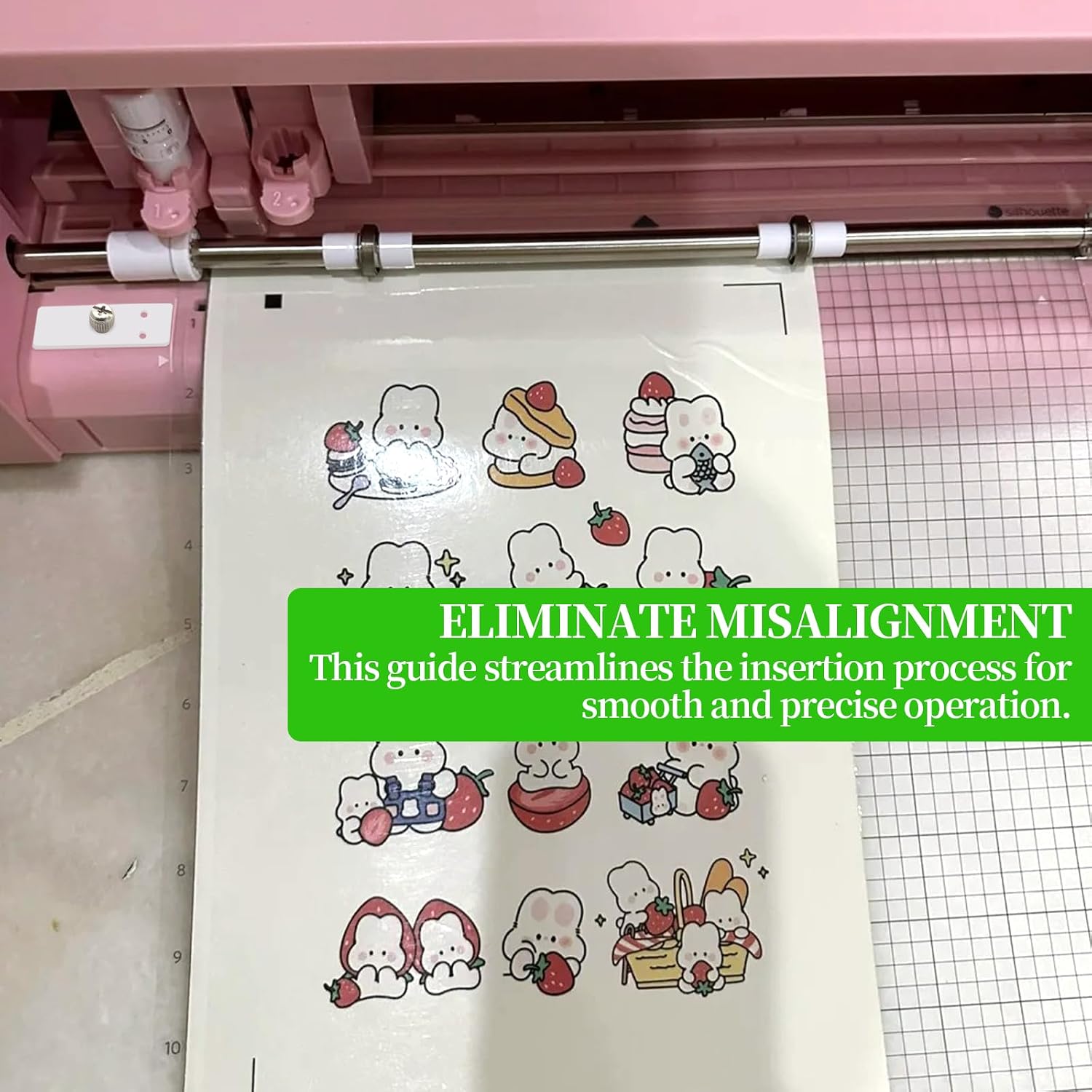 Sheet Guide and Accessories Compatible with Silhouette Cameo 3 4