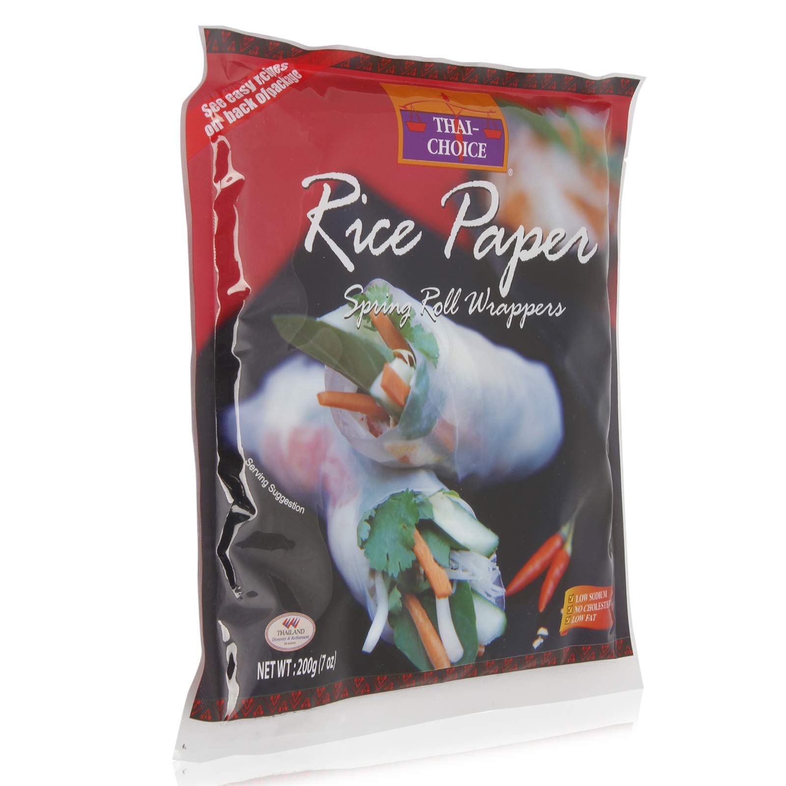 Rice Paper Spring Roll Wrappers, 200g