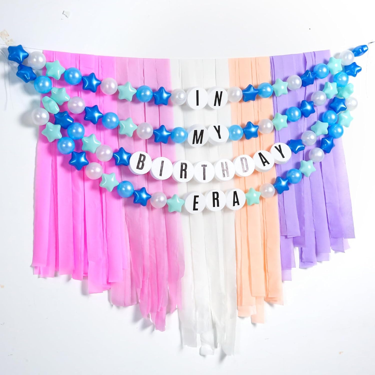 200 DIY Giant Friendship Bracelet Birthday Banner