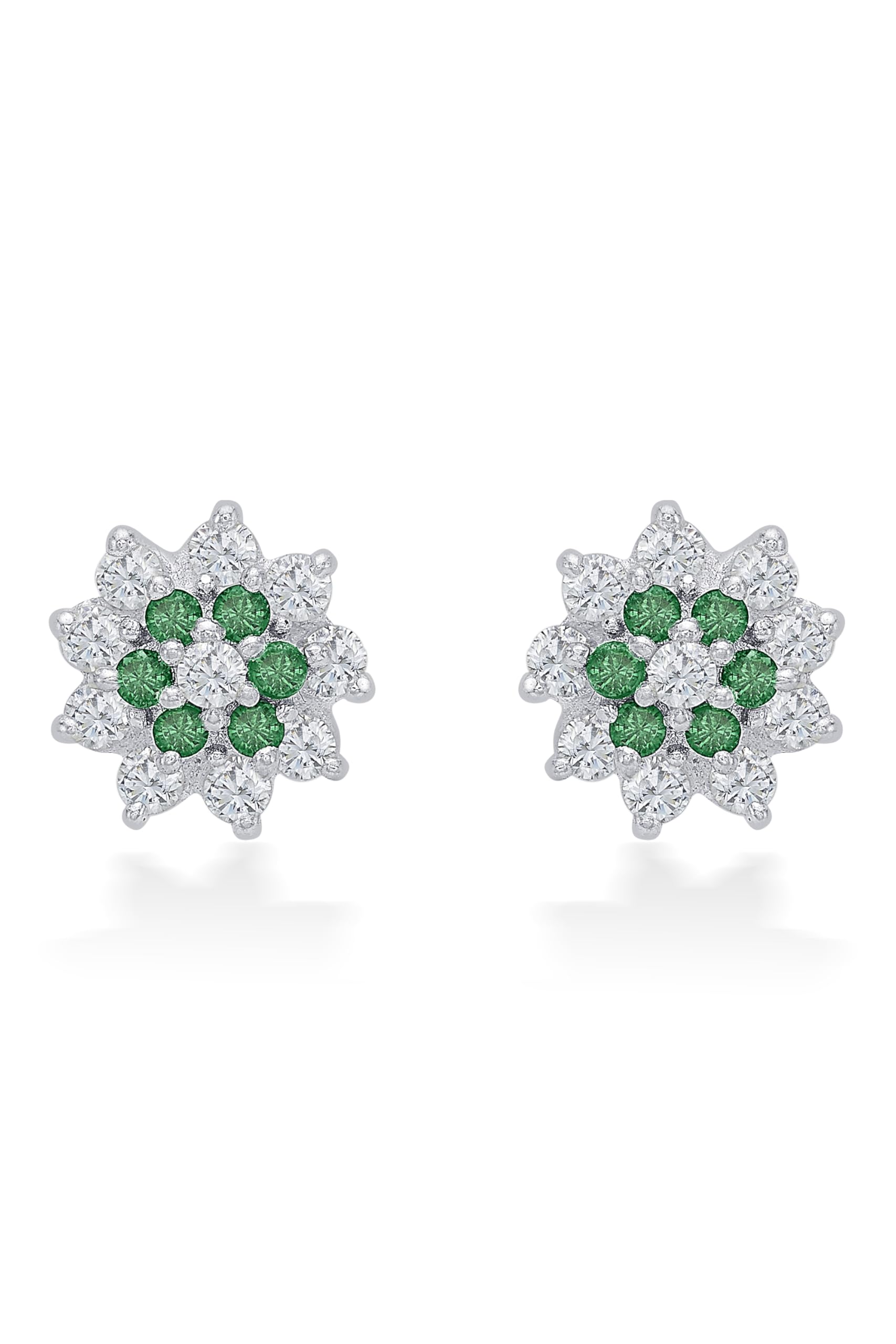 Nipura Sterling Silver Floral Stud Earrings for Girls, Baby | Lovely White & Green Floral Design | Sterling Silver Studs for kids | Cute and Elegant Earrings for Girls | Ideal Gift for Kids (B0DB2H53ZT) Amazon Price History, Amazon Price Tracker