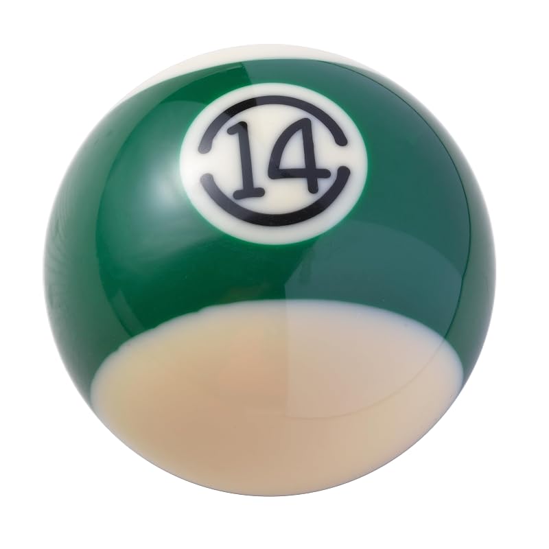 Manopla de Câmbio Redonda Estilo Bola de Bilhar Mavota Green 14 para Carros Manuais e Automáticos sem Botão de Trava W01A14