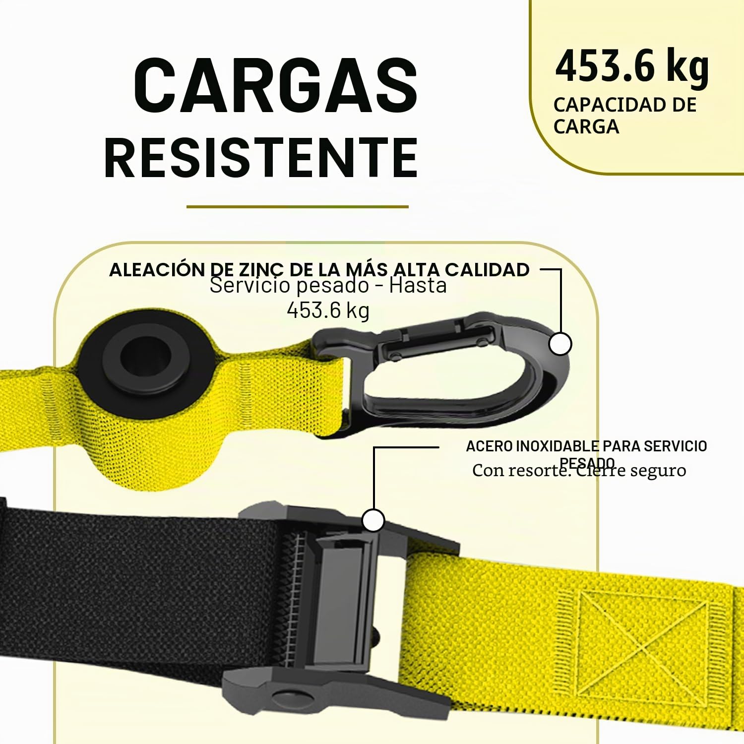 RHINOSPORT Juego de Entrenamiento de suspensión con Anclaje para Puerta Ajustable para Gimnasia en casa Adecuado para Viajes y para el Entrenamiento en Interiores y Exteriores