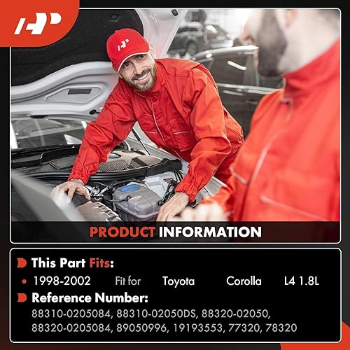 Miniatura 2 de A-Premium Compresor A/C con embrague compatible con Toyota Corolla 1.8L 1998-2002