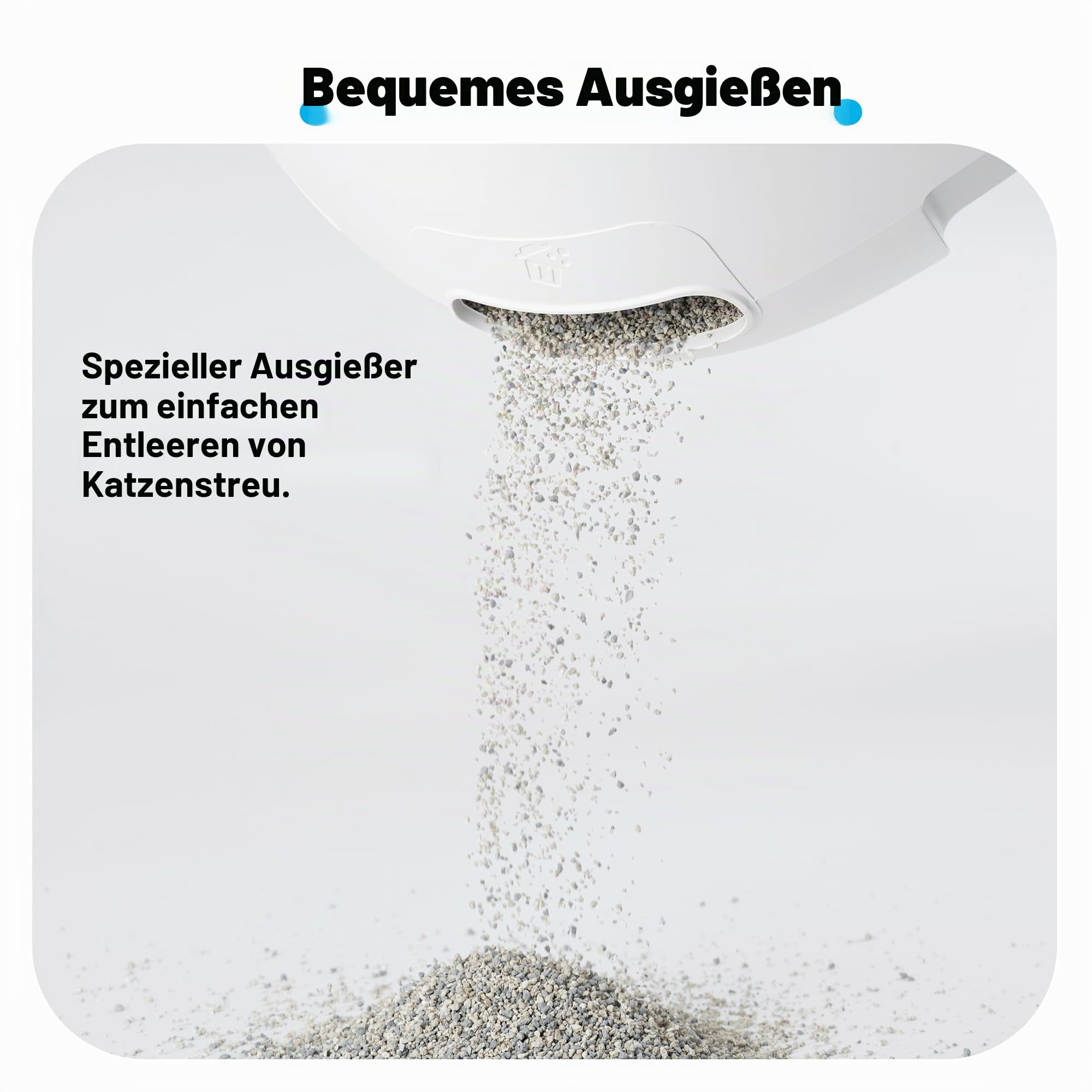 Neakasa Katzenpedal Tritthocker mit Filterfunktion, leicht zu reinigende Katzentoilette für M1 Open Top Selbstreinigende Katzentoilette