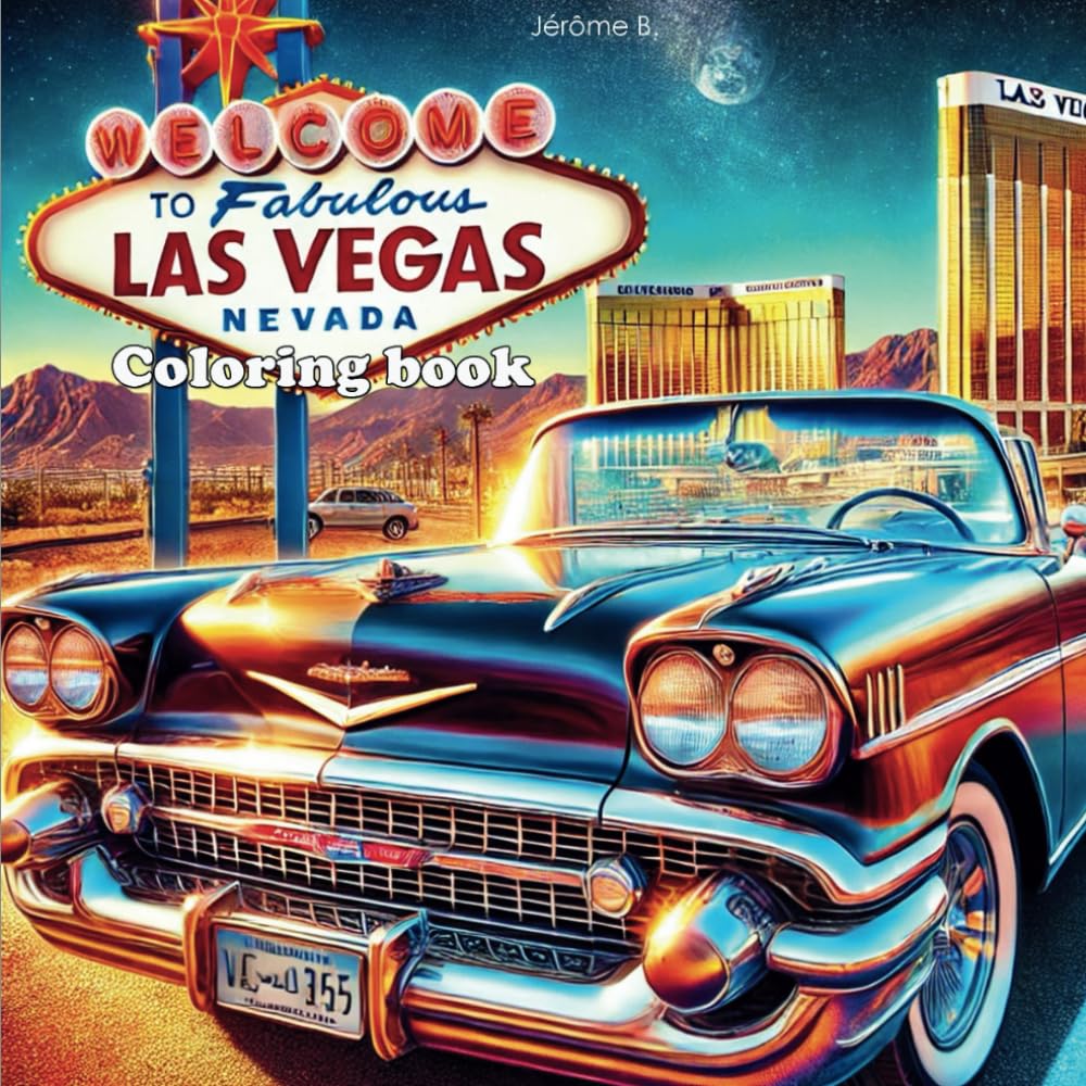 Welcome to fabulous Las Vegas: Coloring book (Coloring Book Cities Series)