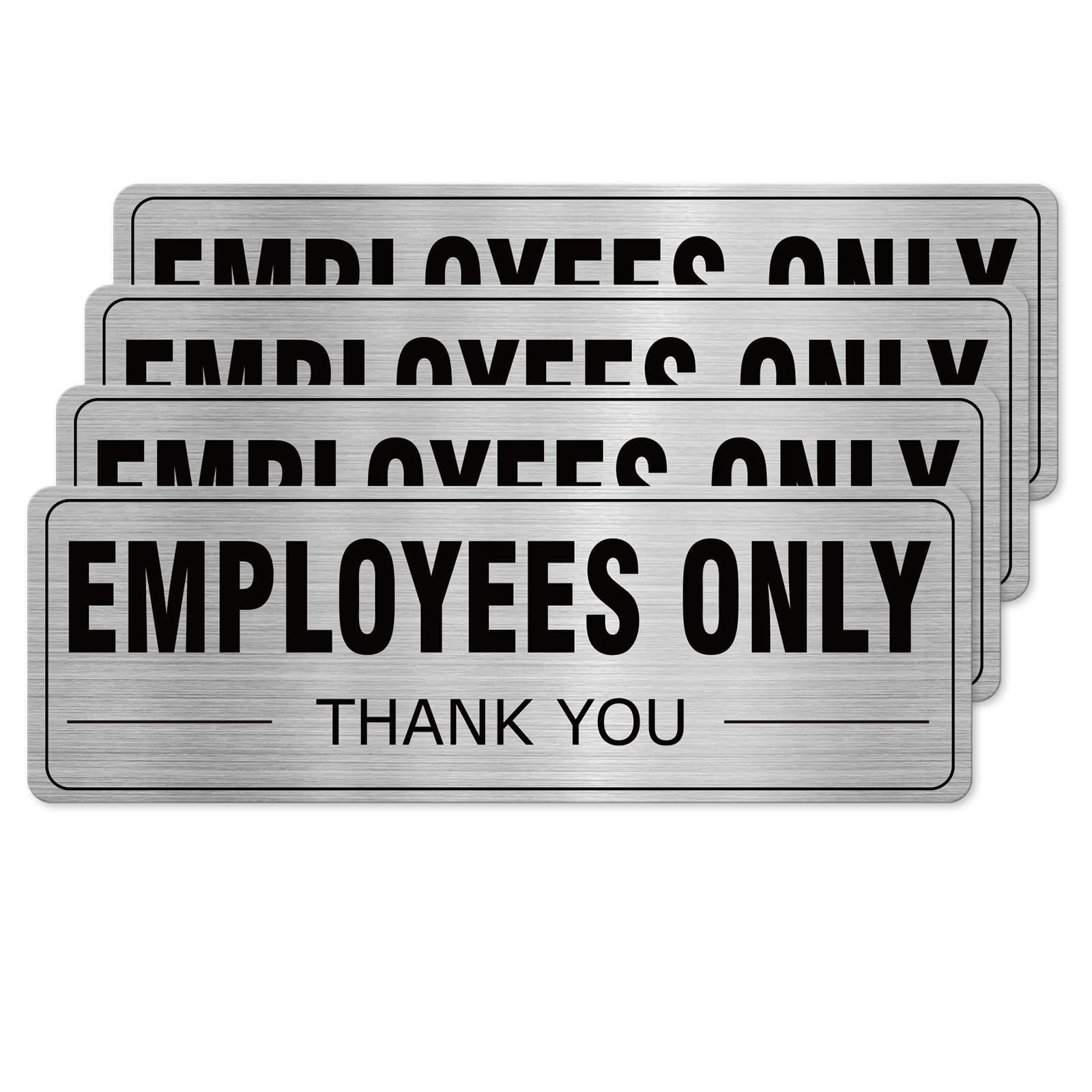 Wash Rinse Sanitize Signs - 3 Pack -18