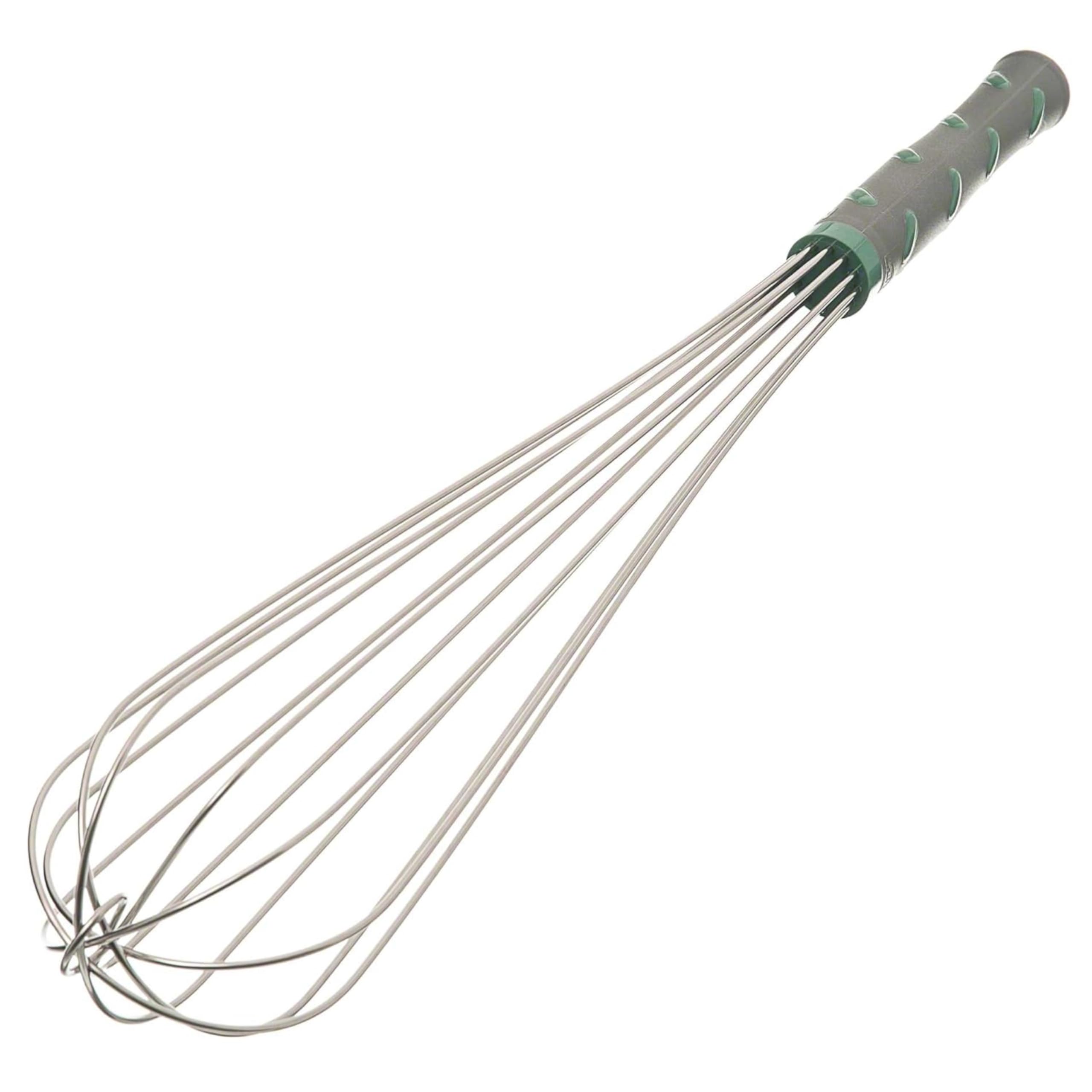 Vollrath Jacob's Pride - Batidor francés de 16 pulgadas con mango de nailon, acero inoxidable, NSF, plateado