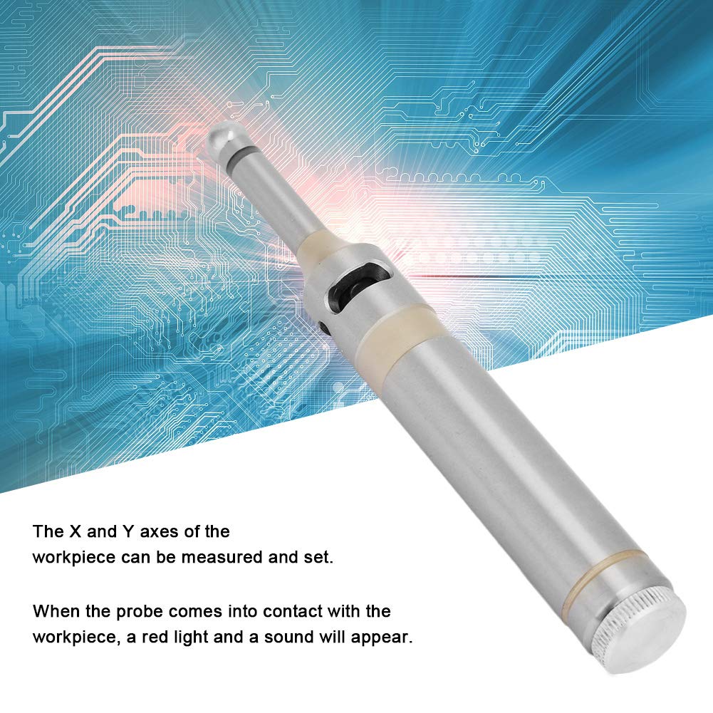 Buscador de Bordes Óptico Electrónico de Alta Precisión Mecánico Buscador de Bordes No Magnético Herramienta de Medición Giratoria Mecánica Para Torno Cnc Fresadora Herramienta de Potencia Accesorio