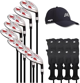 Majek K5 Senior Men's All Hybrid Iron Set 3-PW Graphite Shafts Right Handed