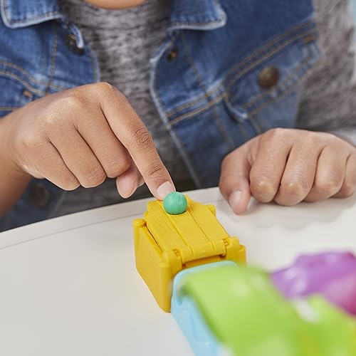 Miniatura 4 de Hasbro Gaming Juego de lanzadores de hipopótamos hambrientos hambrientos para niños de 4 años en adelante, juego electrónico preescolar para 2-4