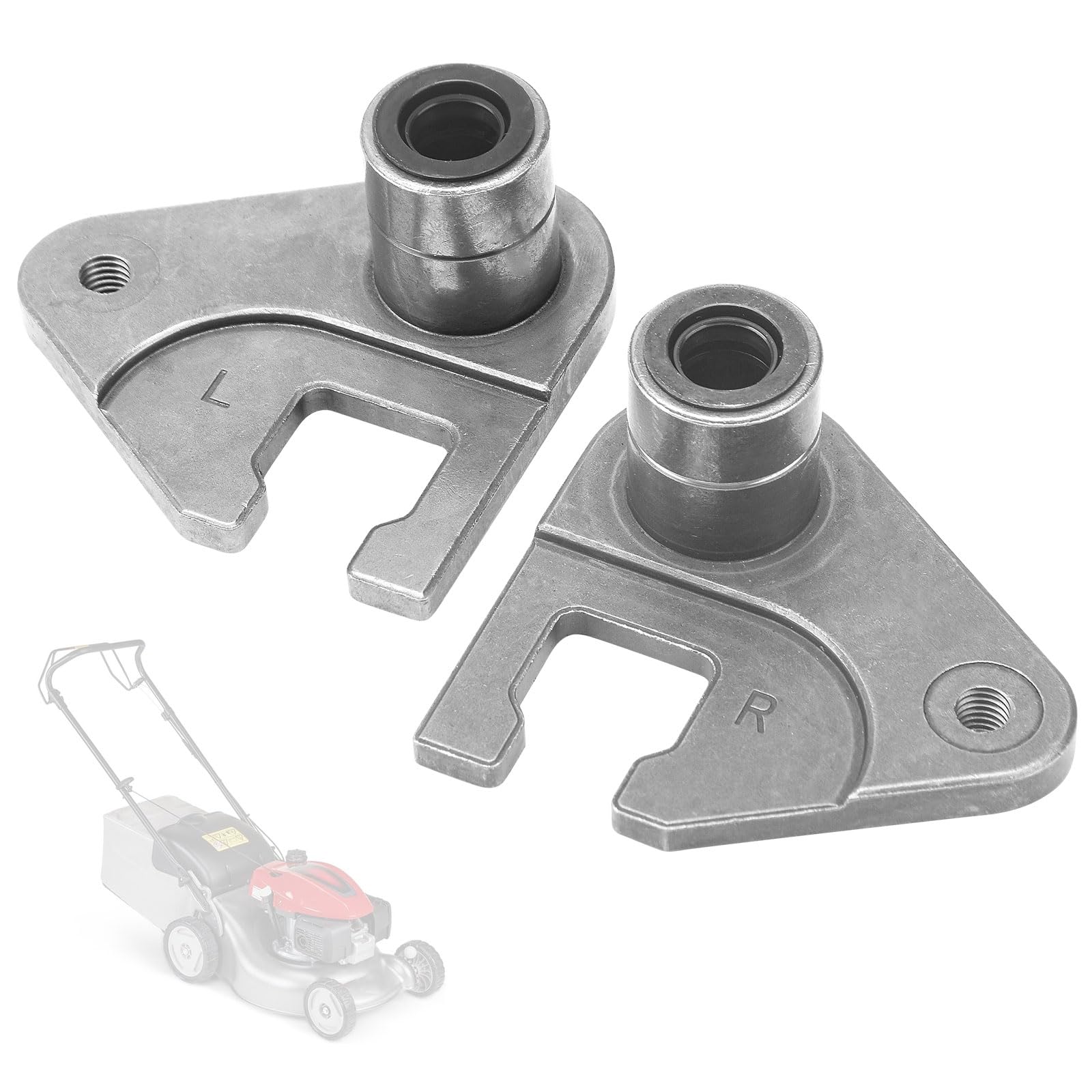 Photo 1 of YAQINGMY 42940-VG3-B01 Adjusting Arm LH & 42930-VG3-B01 Right Adjusting Arm RH Compatible with Hon-da Mower for LH HRR216 K10 VKAA Etc