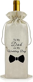 Wedding Gifts Wine Bags for Dad Father Father of The Bride G
