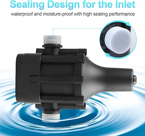 Miniatura 2 de OELFFOW IP65 Control automático de la bomba EPC-1 LED Indicador Regulador electrónico para electrobombas, 110V-120V  5060Hz, CE