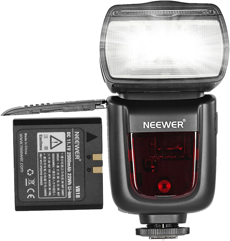 Neewer TT850 Li-ion Battery Flash Speedlite for Canon, Nikon, Pentax , Olympus and All Other Slr Dslr Cameras