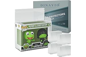 Premium Pop Protectors for Funko Pop! 2 Packs