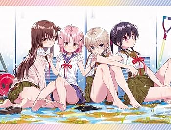 がっこうぐらし TV放送 B2 販促ポスター Amazon.co.jp: がっこうぐらし B2タペストリー ゆき くるみ みー