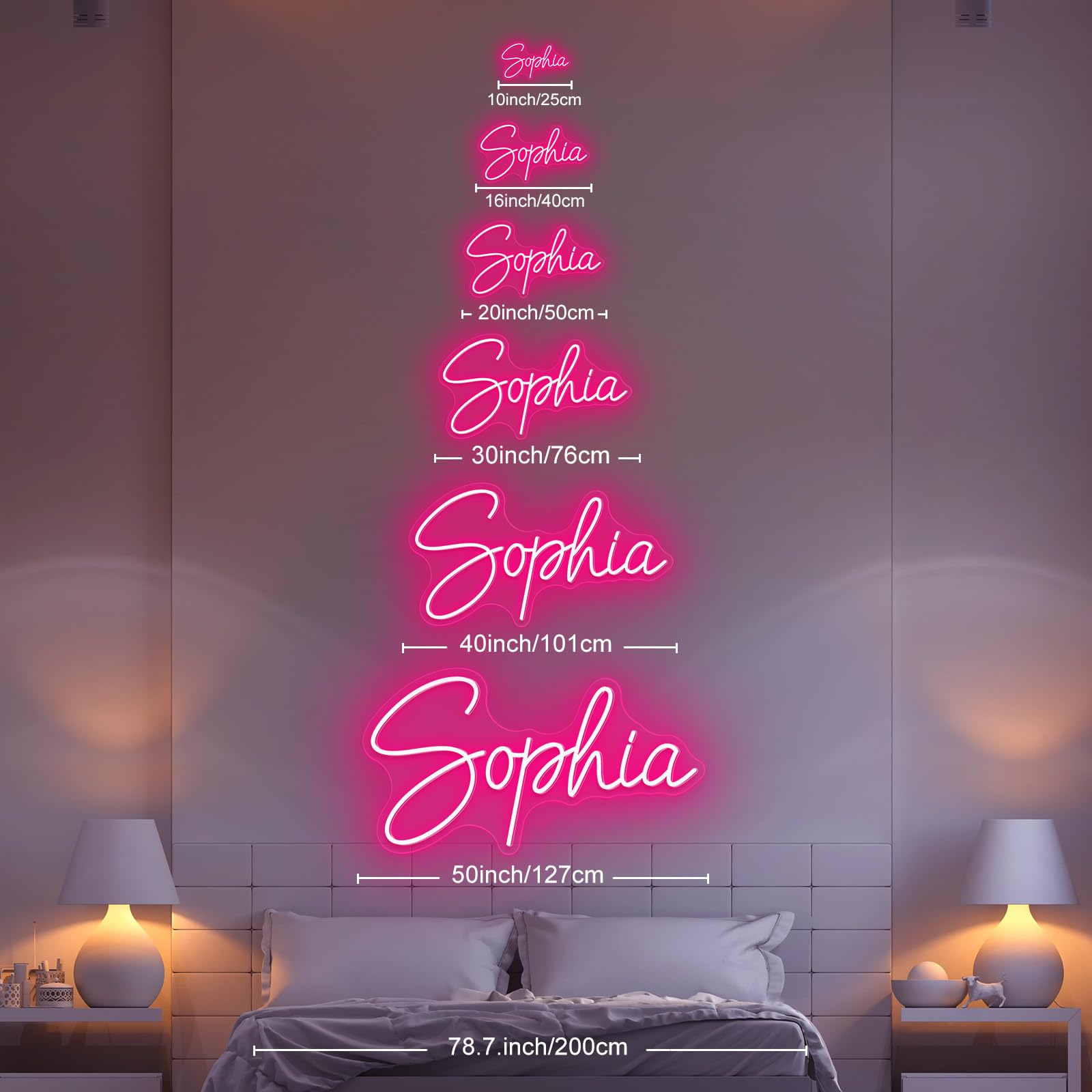 Custom Neon Sign for Wall Decor Personalized LED Neon Name Signs