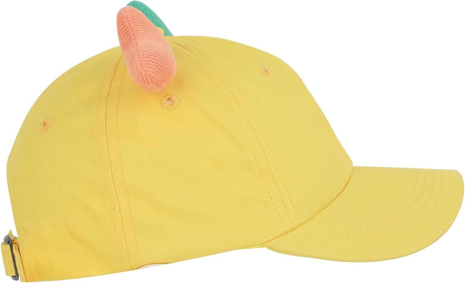 Kids Cute Baseball Cap - Breathable Cotton Trucker Hat, Adjustable Beach Sun Hat for Boys Girls Ages 5-12 Summer Outdoor
