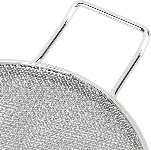 Miniatura 9 de Pssopp Salpicaduras de freidora de aire, protector de salpicaduras de acero inoxidable desmontable, pantalla de salpicaduras de malla fina para