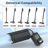 Vista 2 de Cargador de aspiradora de palo para Shark Rocket Pet Pro Cable de alimentación Adaptador de CA para Shark IZ163H IZ162H UZ145 IZ140 WZ140 WZ140