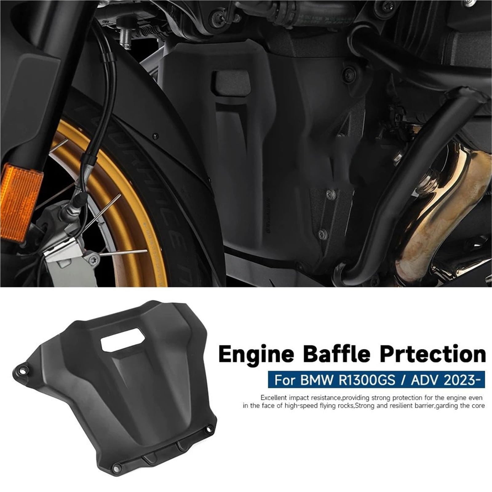 Osłona ochronna hamulca tarczowego Pasuje do BMW R1300GSA R 1300 GS Adventure R1300GS GS1300 Motocykl Silnik Osłona Przesłony Przednia Płyta Ochronna