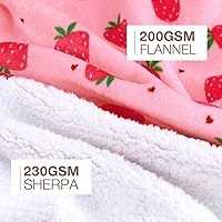 Vista 6 de BINSUNS Oversized Wearable Hoodie Blanket, Soft Fuzzy Microfiber & Sherpa Wearable Blanket Sweater with Giant Pocket