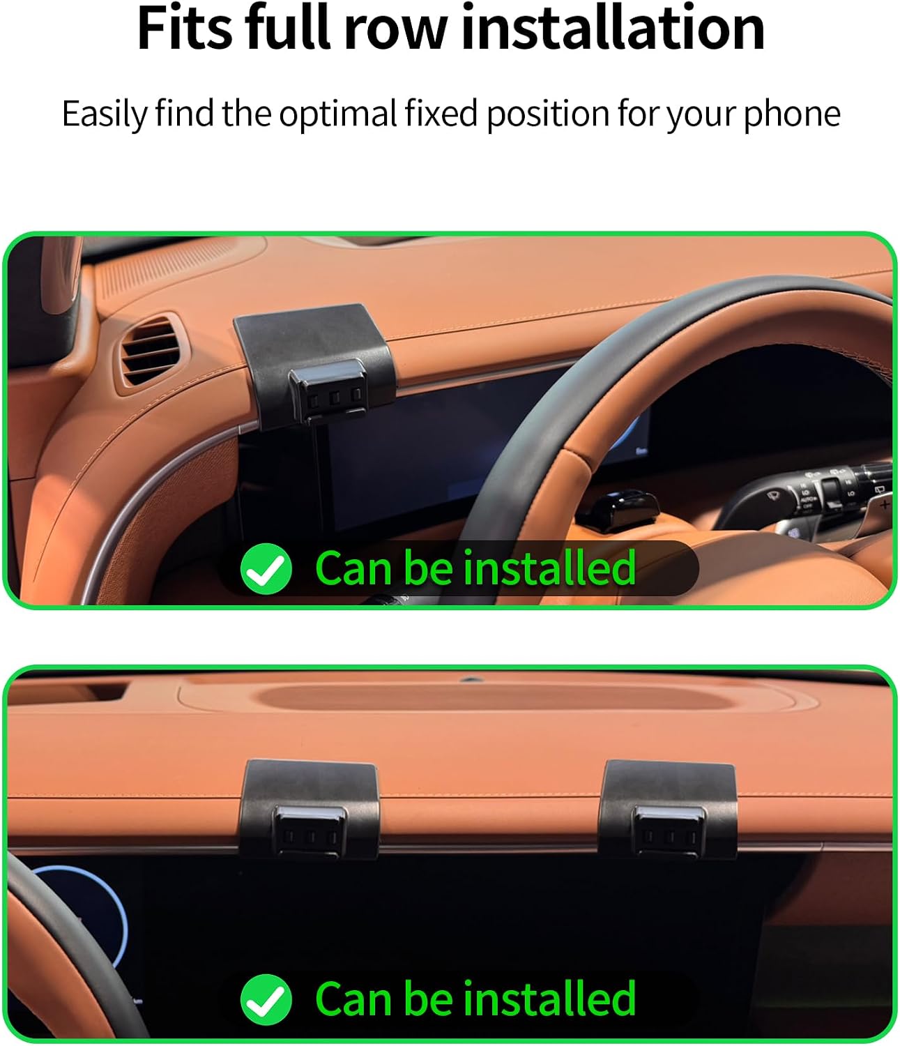 Car Phone Holder for Hyundai Palisade 2026 Auto Accessories Navigation Bracket Interior Decoration Mobile Cell Phone Mount, 360° Rotation, Vehicle-Specific Custom Mount