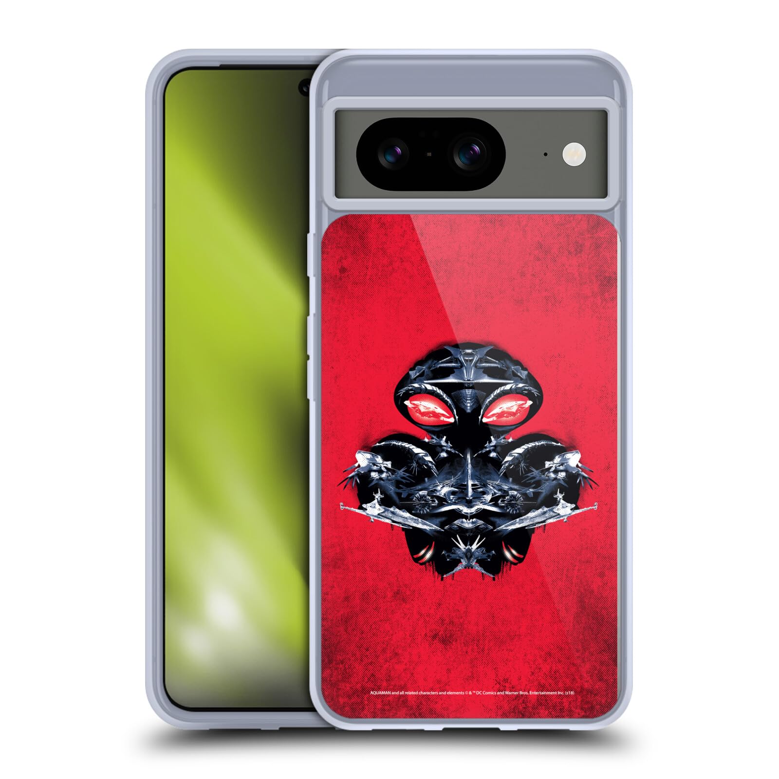 Carcasa Google Pixel 8 Aquaman funda protectora Manta Negra DC 7