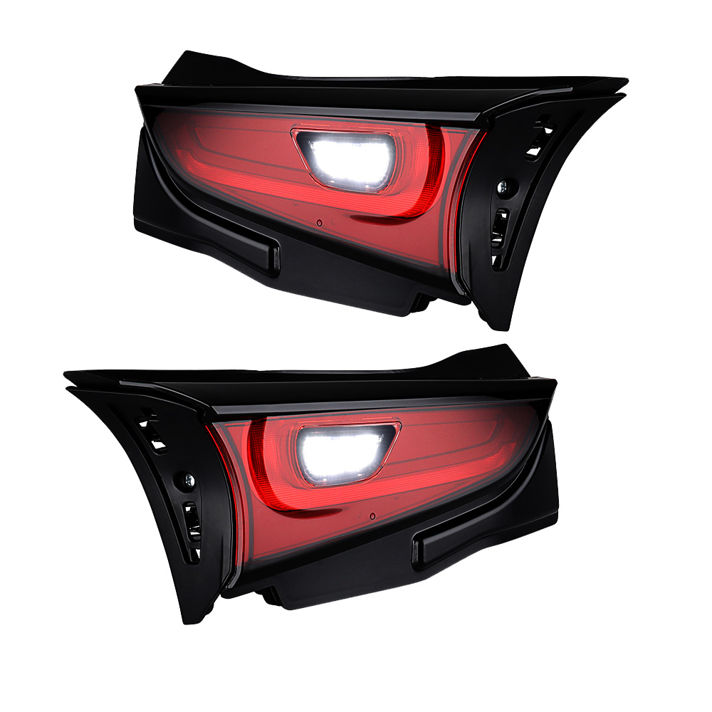 Amazon.com: Driver Passenger LED Tail Light Inner Reverse Lamps