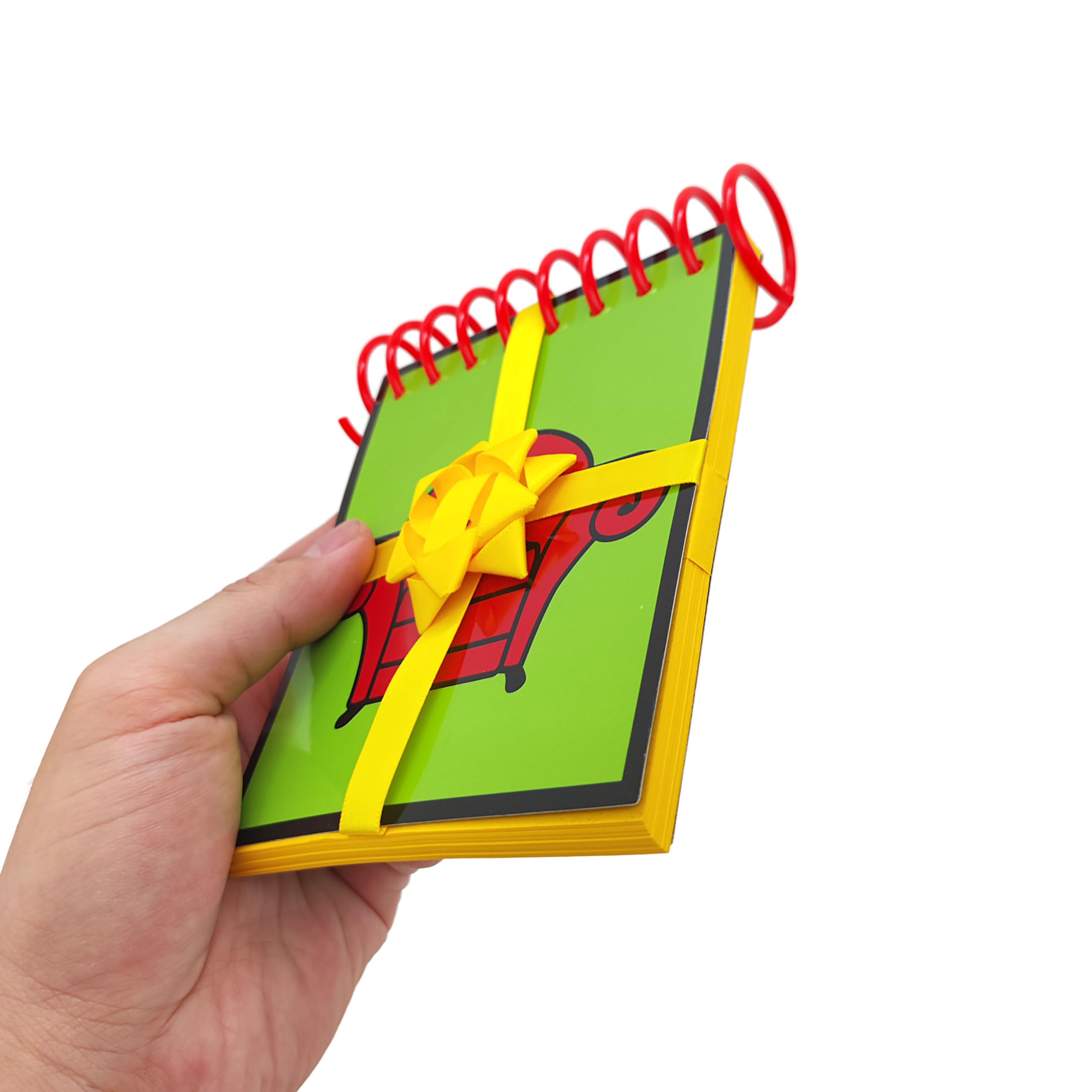 ASVP Shop Birthday - Handy Dandy Notebook With 1 Black Crayon & 1 Paw Sticky Notes Pad