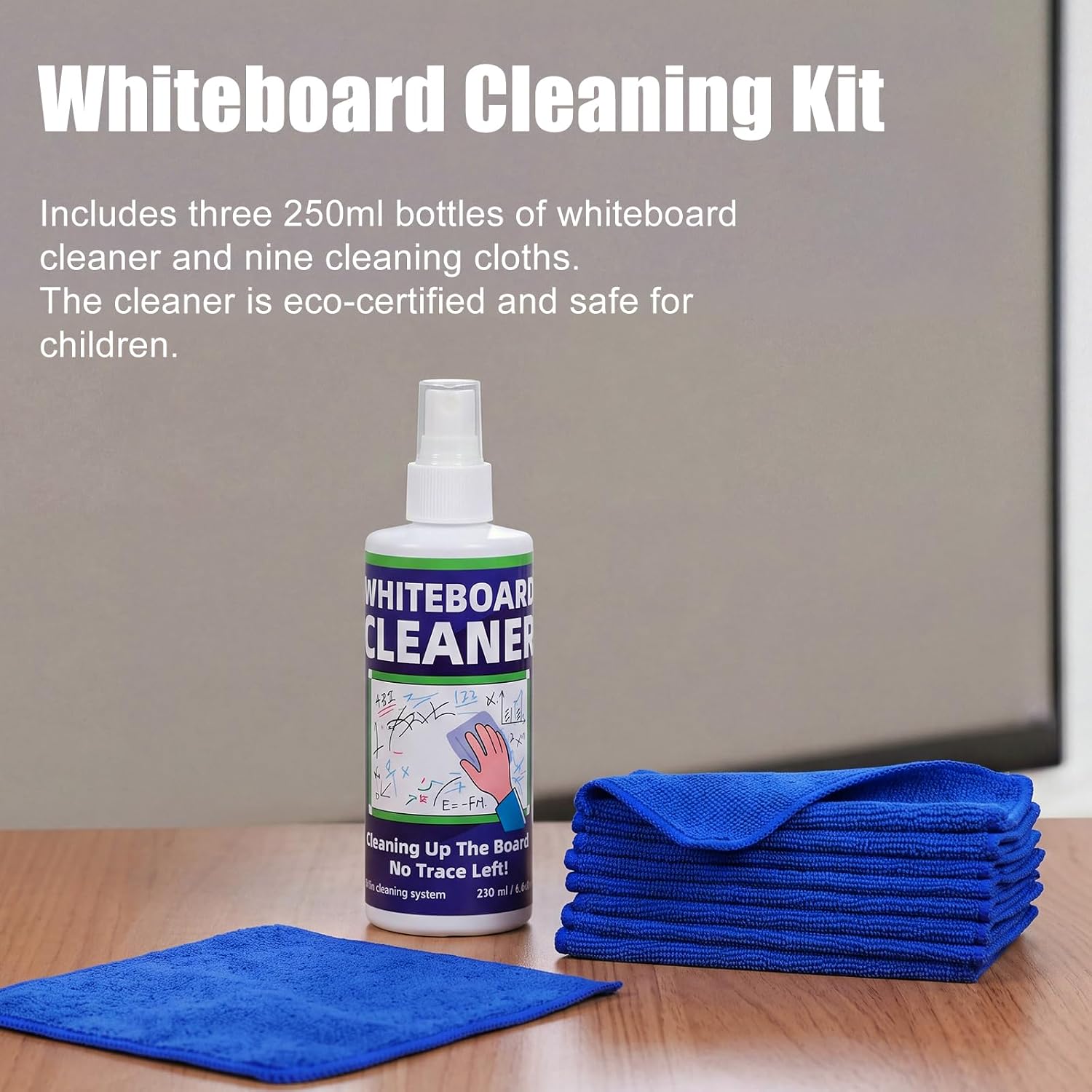 12 Pcs Whiteboard Cleaner Spray 8.5oz for Dry Erase Board image 4