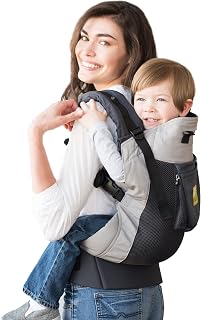 LÍLLÉbaby CarryOn Airflow 3-in-1 Ergonomic Toddler Carrier: Lumbar Support, Breathable Mesh, 25-60 lbs for Hiking & Travel