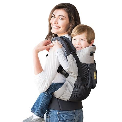 LÍLLÉbaby 3 en 1 Portabebé Ergonómico CarryOn Airflow para Niños Pequeños con Soporte Lumbar y Malla Transpirable (25-60 libras), Soportivo y