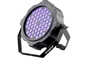 Hades 180W LED UV Halloween Black Light Strobe Spotlight