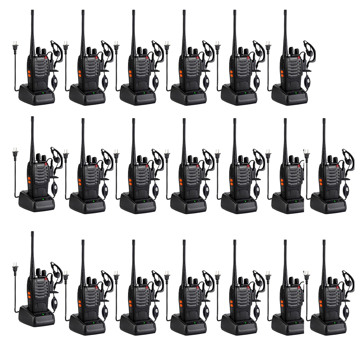 Amazon.com: BAOFENG Walkie Talkie BF-888S Two Way Radio 16 CH