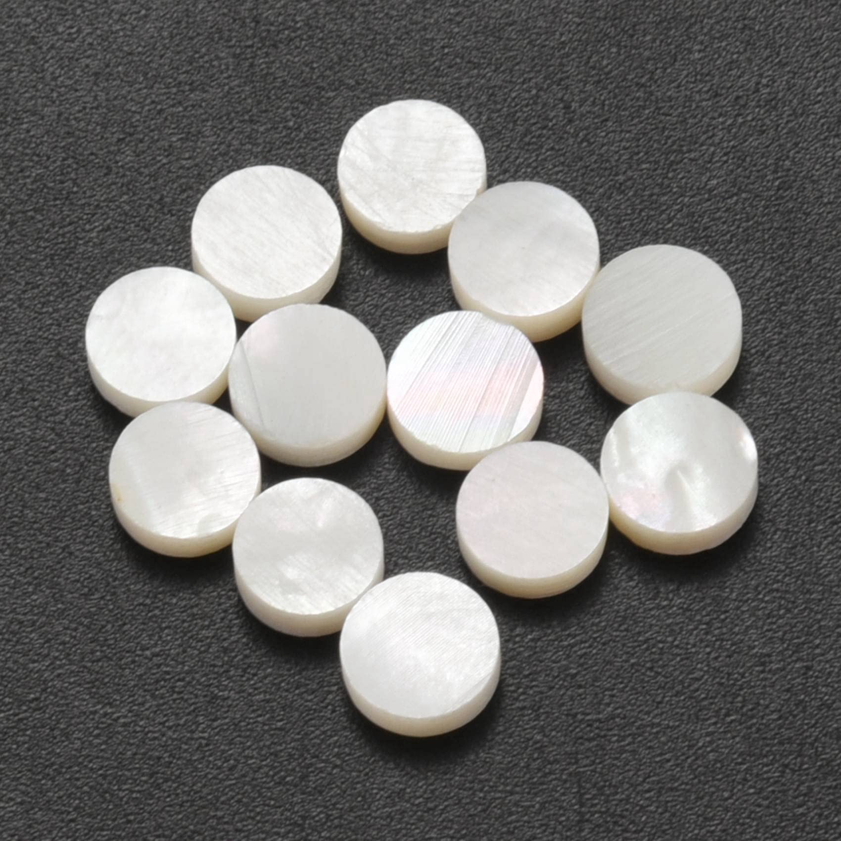 Punti Intarsio In Madreperla Bianca Per Chitarra – 2.35mm, Spessore 2mm, 20+2 Pezzi – J&N Pearl