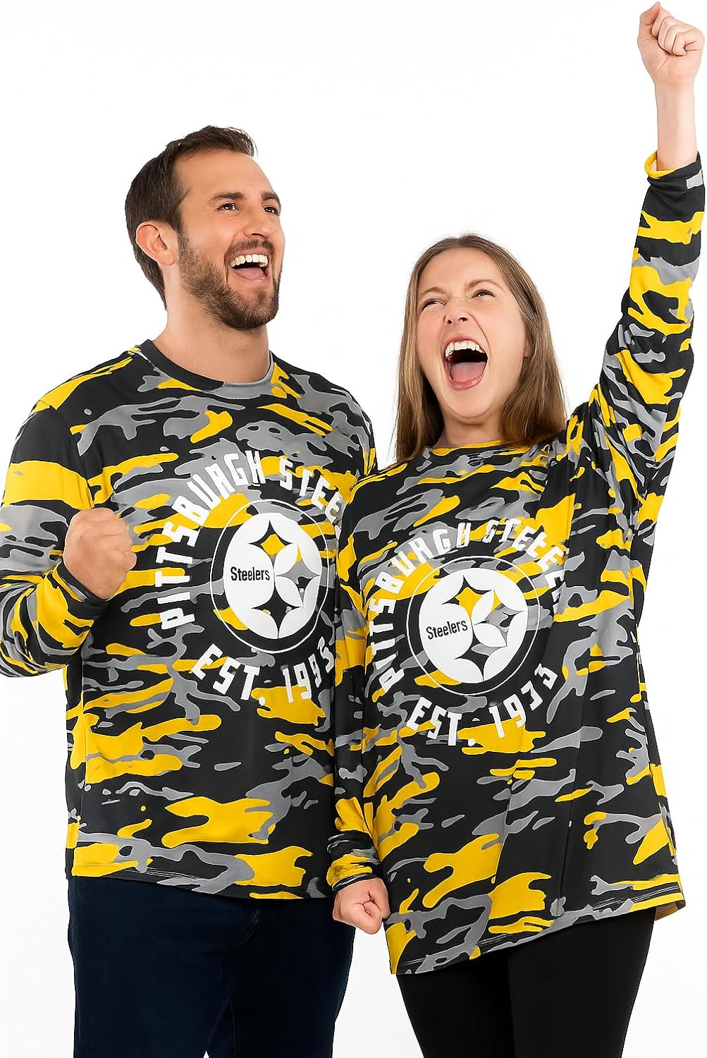 Zubaz NFL Men's Sublimated Graphics Long Sleeve Team T-Shirt, Official Fan Apparel (Small - 5XL) - Image 2