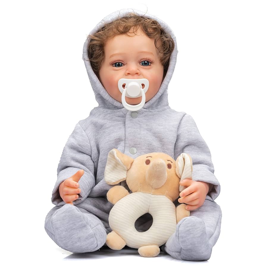 Amazon.co.jp: 55CM 男の子リボーンドールフルボディソフト