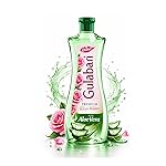 Dabur Gulabari Premium Rose Water with Aloe Vera – 400 ml | Upto 8 HR Skin Hydration | Cleanses, Tones and Moisturises Skin | For All Skin Types